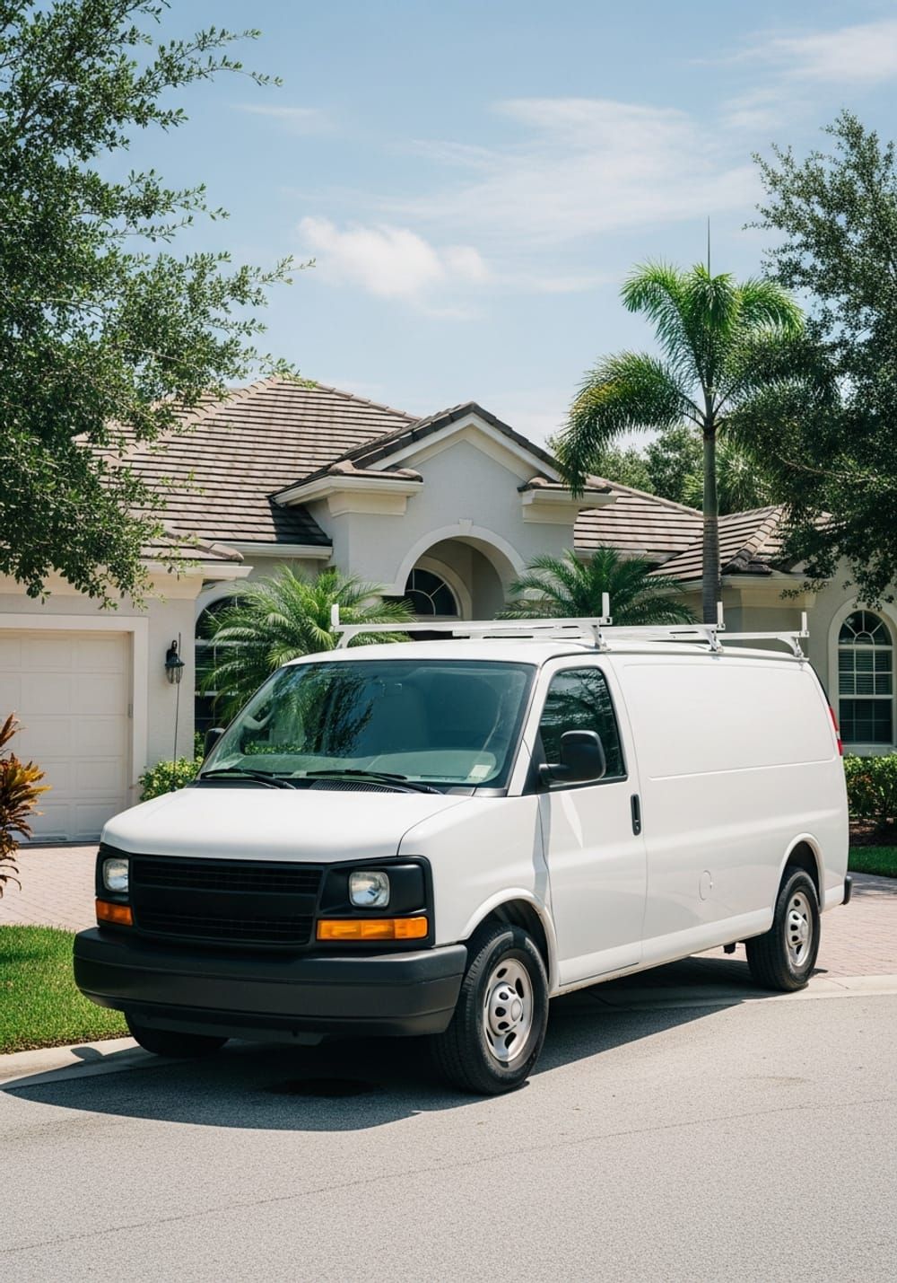 Palm Beach Spark Electric licensed electrician at a residential service panel